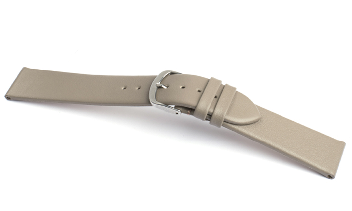 Horlogeband Basel taupe | voor Leer 