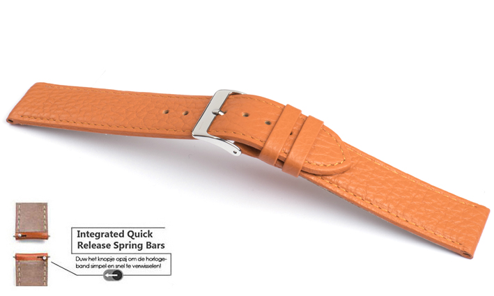 Horlogebandje Kuba oranje | voor Asus ZenWatch 