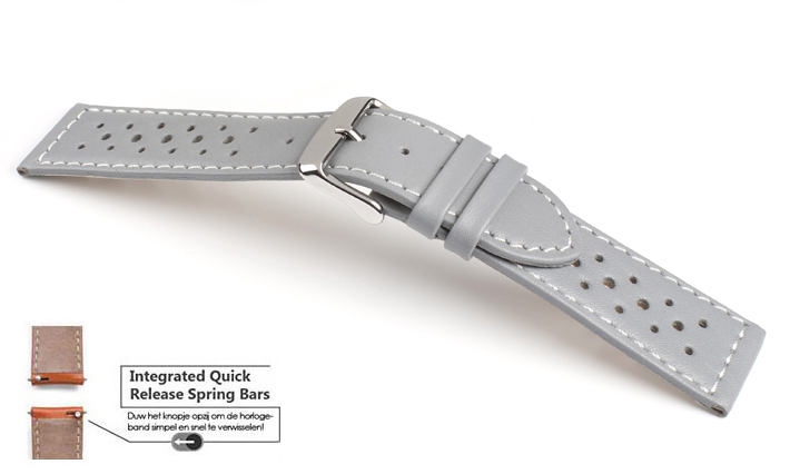 Horlogebandje Chur 246 grijs | voor Garmin horloge bandjes 