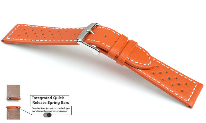 Horlogebandje Chur 246 oranje | voor LG 