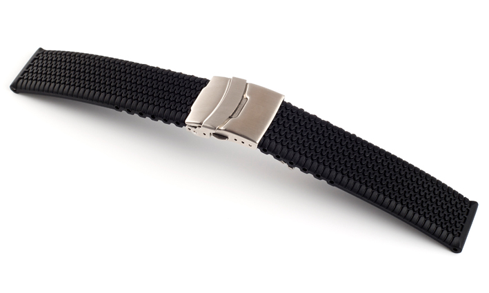 Horlogeband Reifen zwart | de Horlogebanden Specialist 