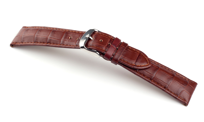 Horlogeband Arizona mahagoni | voor Frederique Constant