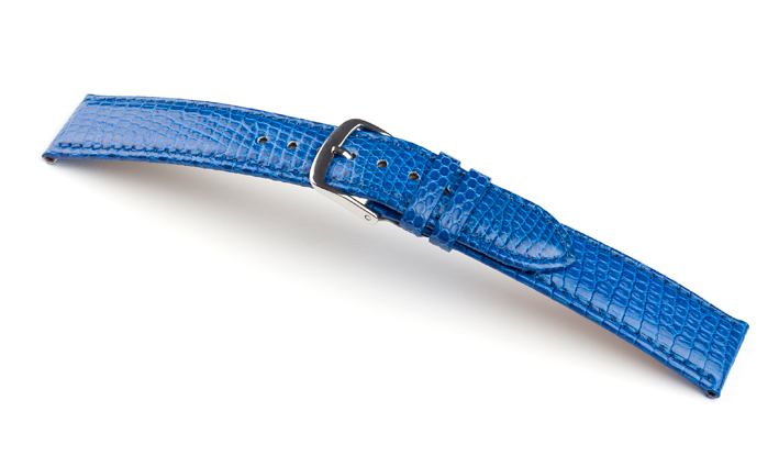 Horlogeband Manhattan azuurblauw | voor Oris 