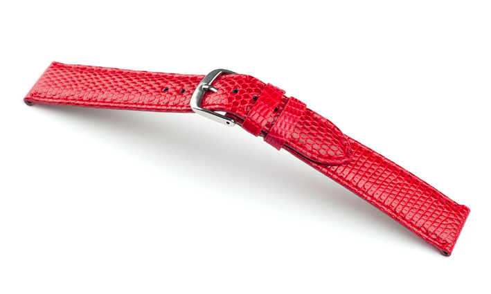 Horlogeband Manhattan rood | voor Jaeger Le Coultre 