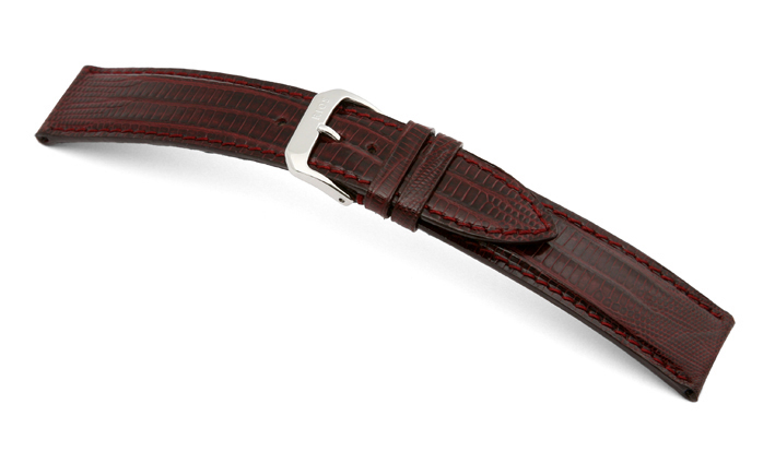 Horlogeband Brazil bordeaux | voor Jaeger Le Coultre 