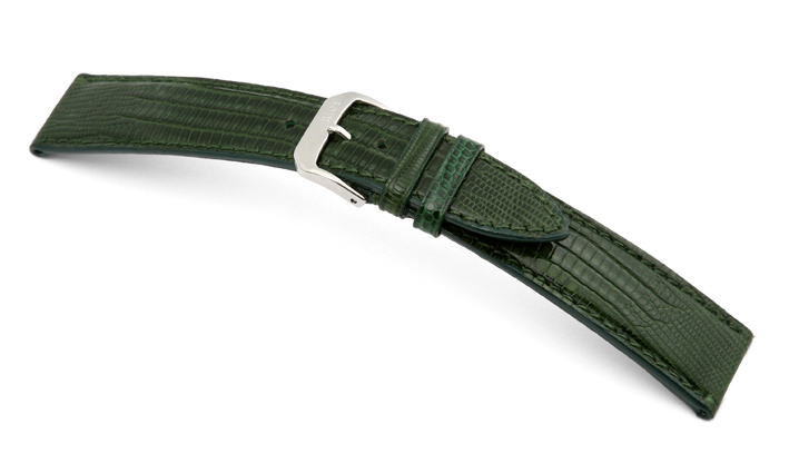 Horlogeband Brazil donkergroen | voor Raymond Weil 