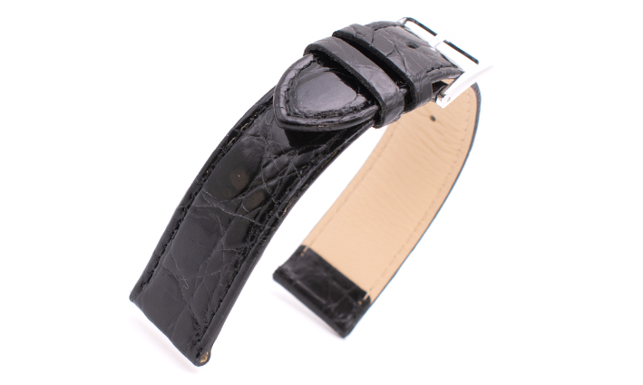 Horlogeband Bahamas zwart | voor Eberhard