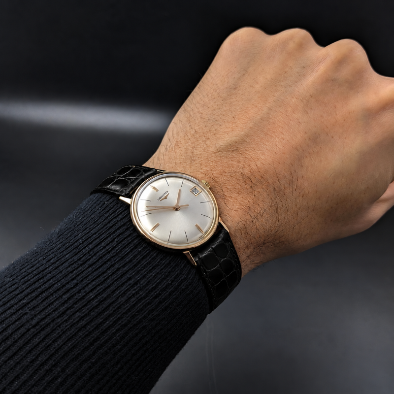 Horlogeband Bahamas zwart | voor Frederique Constant