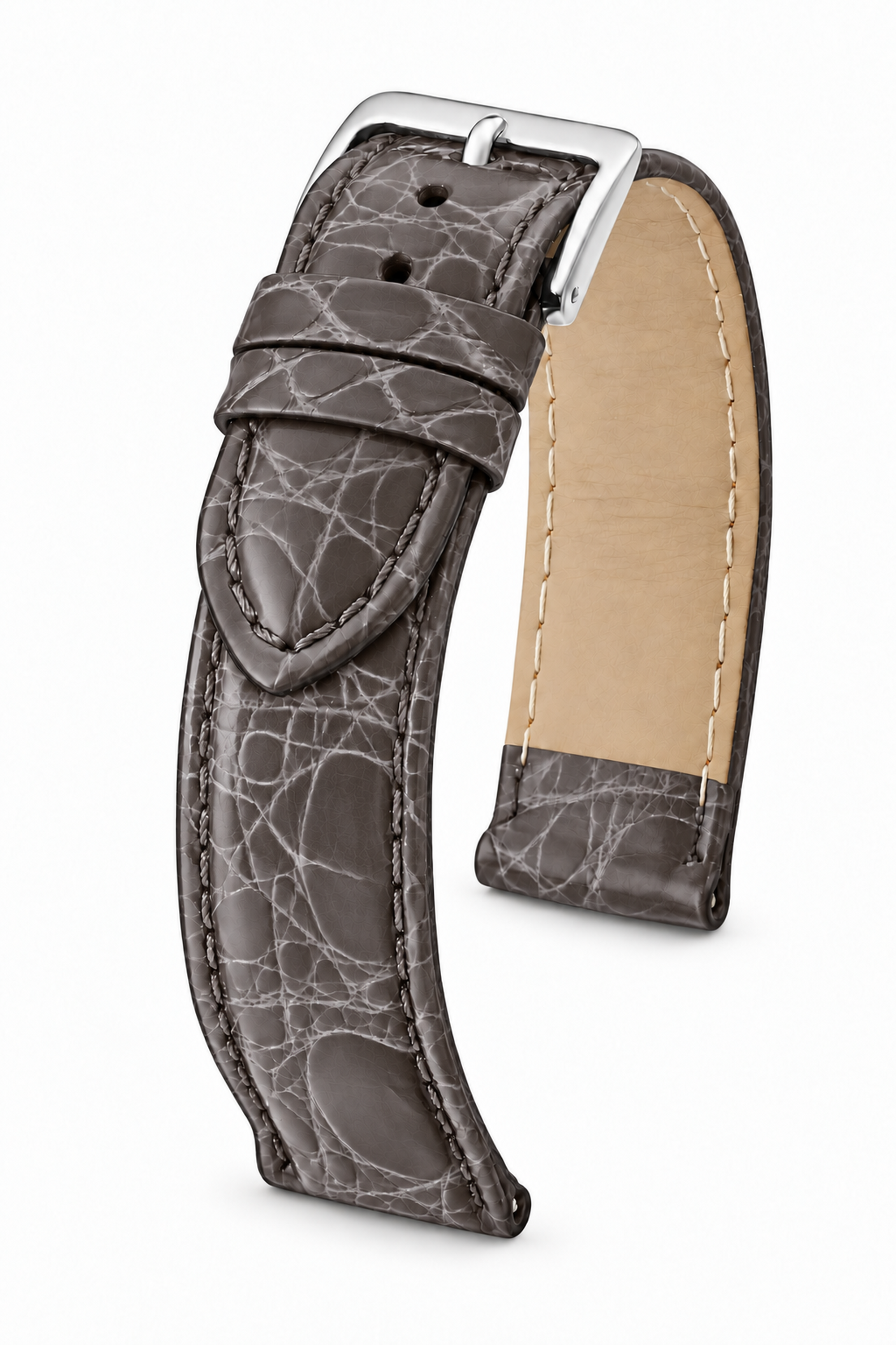 Horlogeband Bahamas grijs | voor Frederique Constant