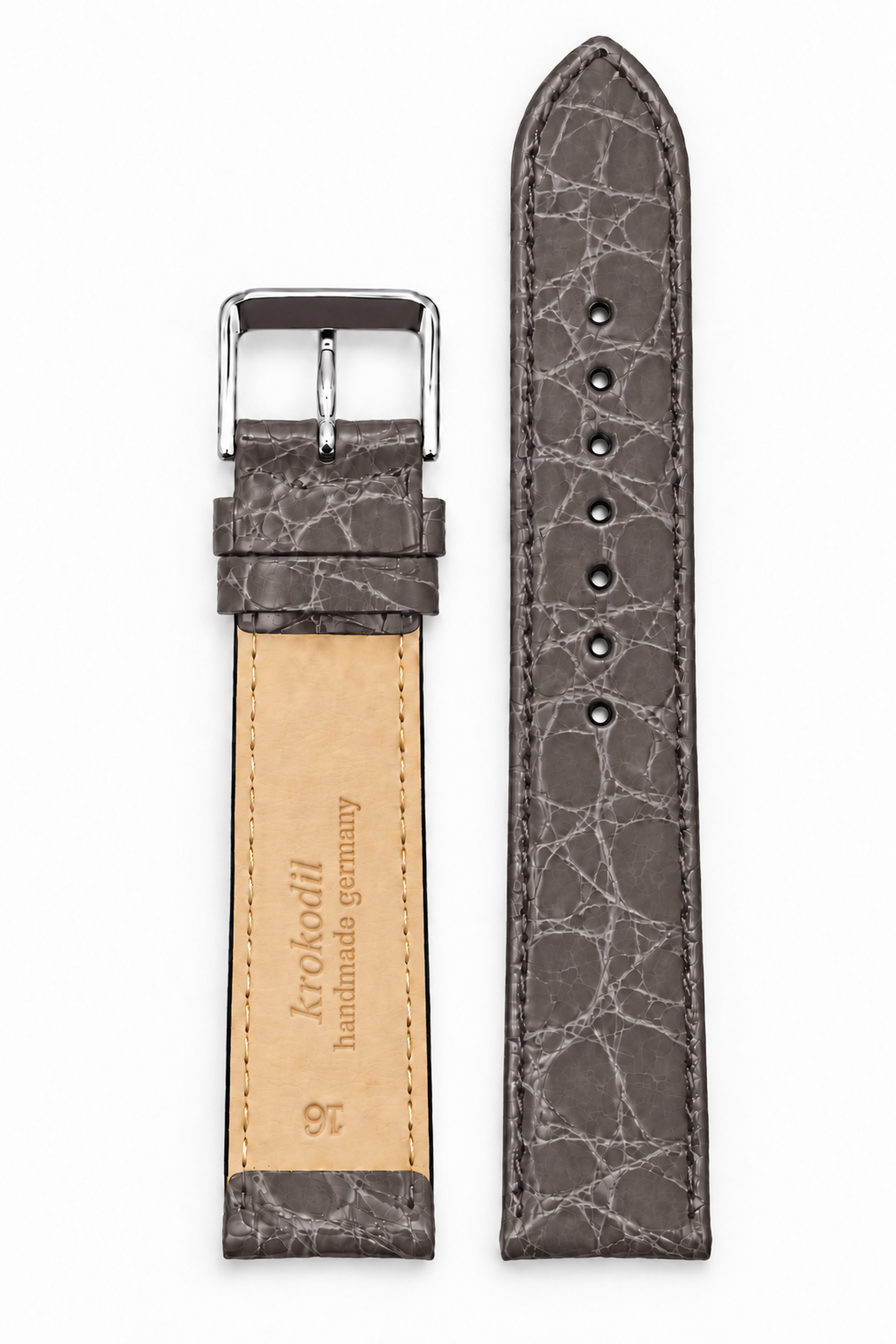 Horlogeband Bahamas grijs | voor Frederique Constant