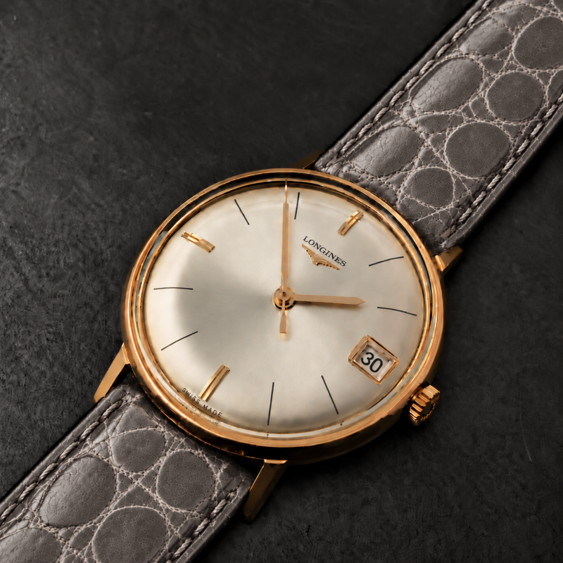 Horlogeband Bahamas grijs | voor Frederique Constant