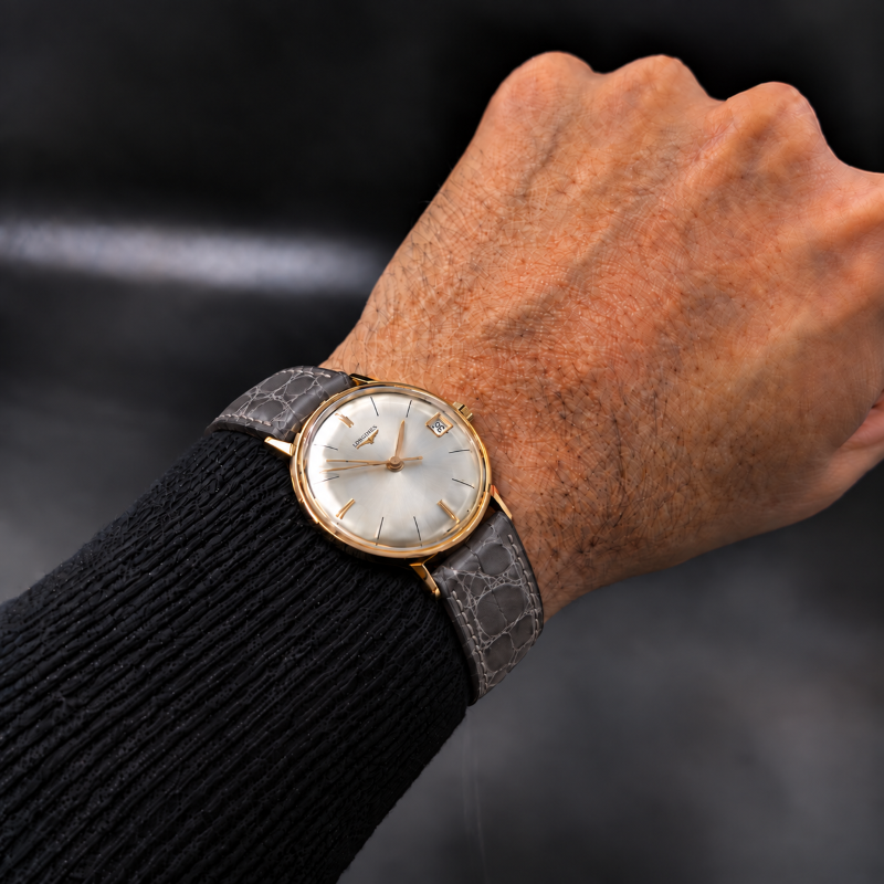 Horlogeband Bahamas grijs | voor Frederique Constant