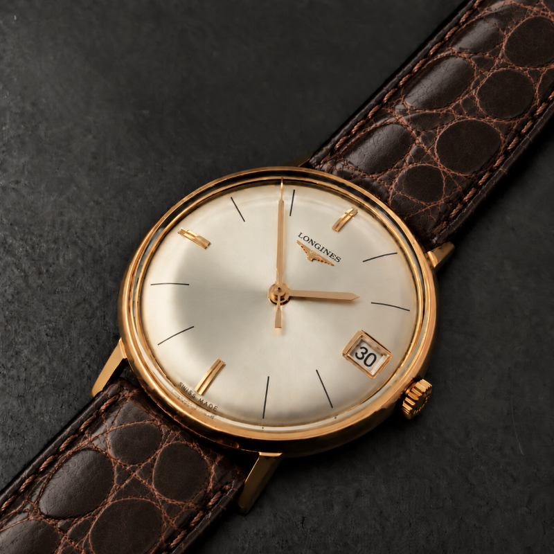 Horlogeband Bahamas donkerbruin | voor Eberhard