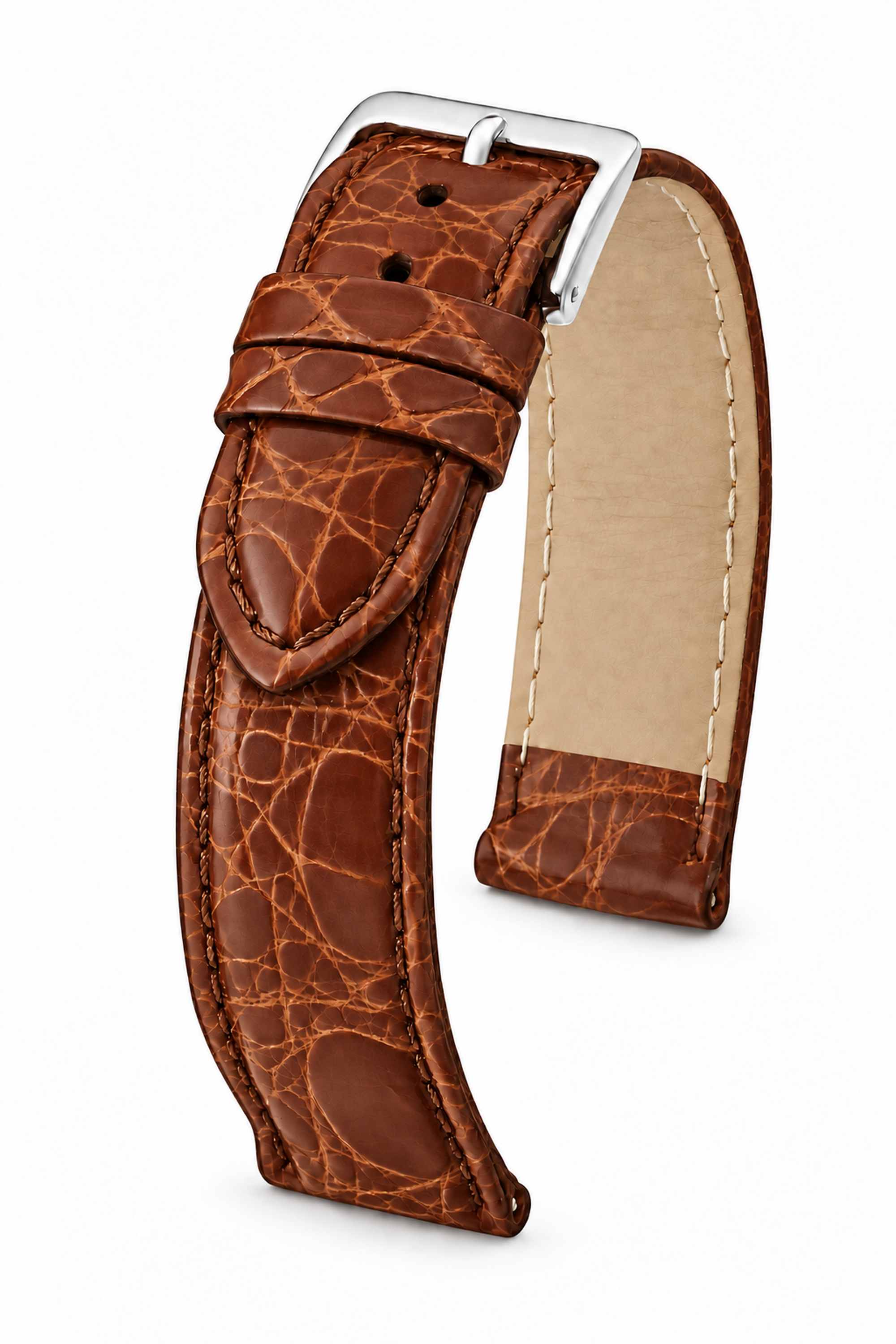 Horlogeband Bahamas cognac | voor Frederique Constant
