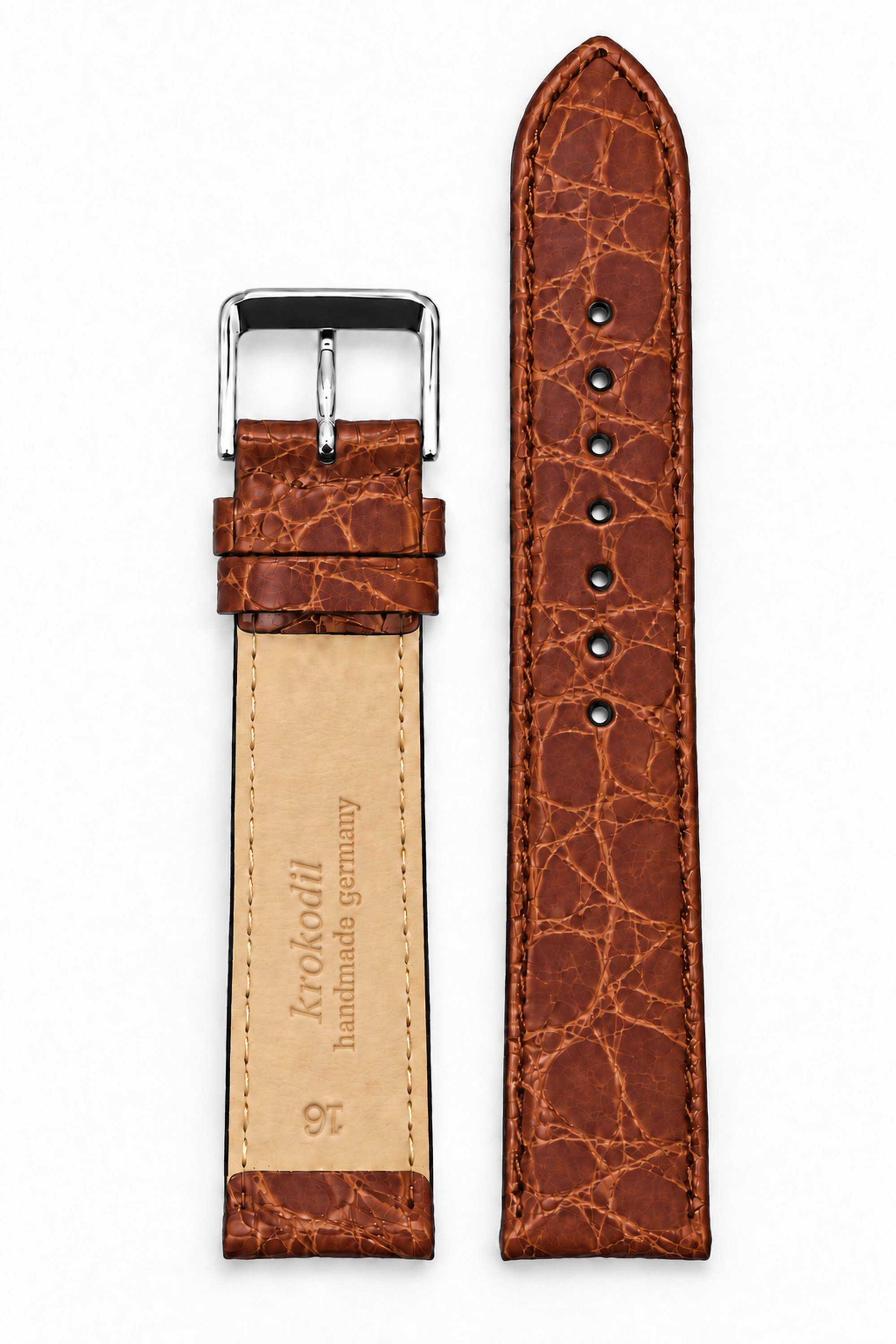 Horlogeband Bahamas cognac | voor Frederique Constant