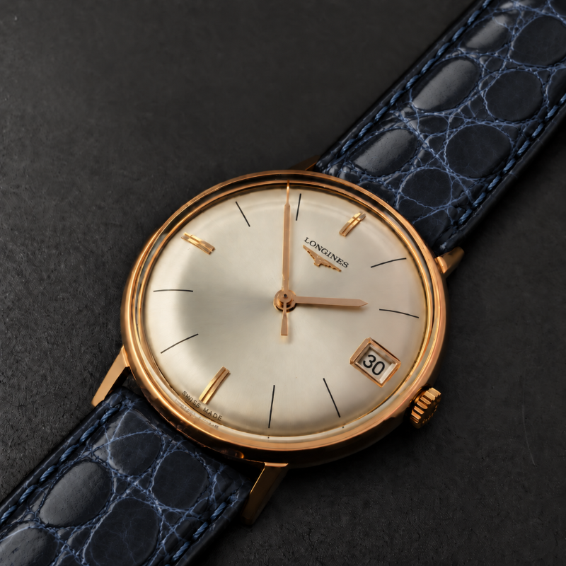 Horlogeband Bahamas donkerblauw | voor Frederique Constant