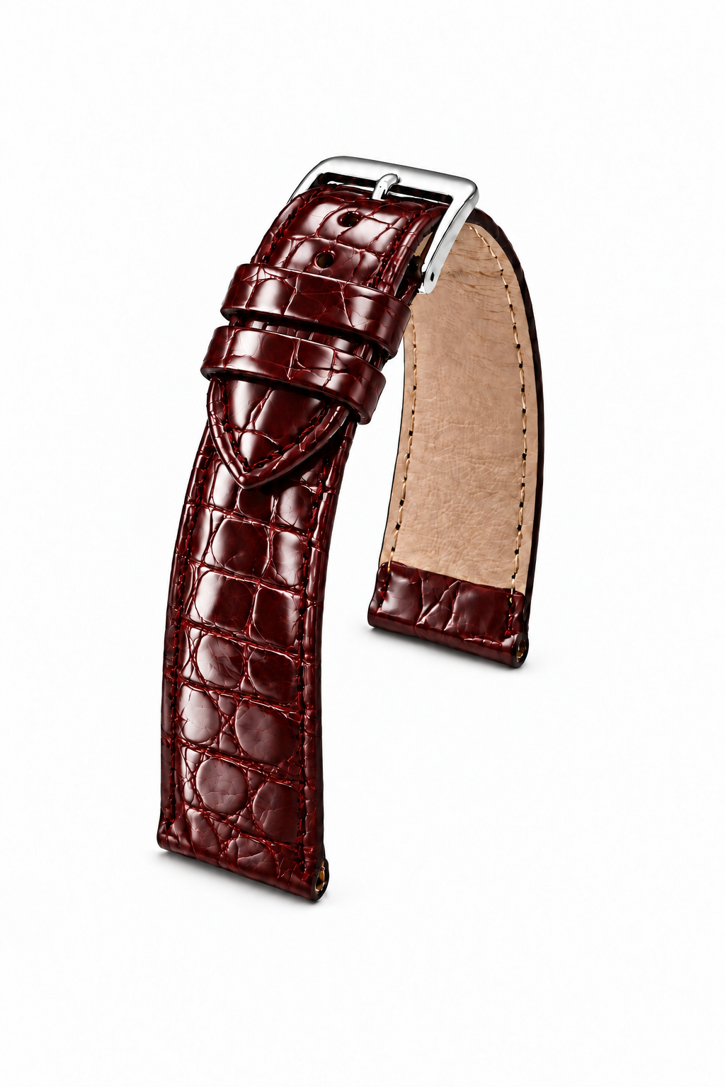 Horlogeband Bahamas bordeaux | voor Frederique Constant