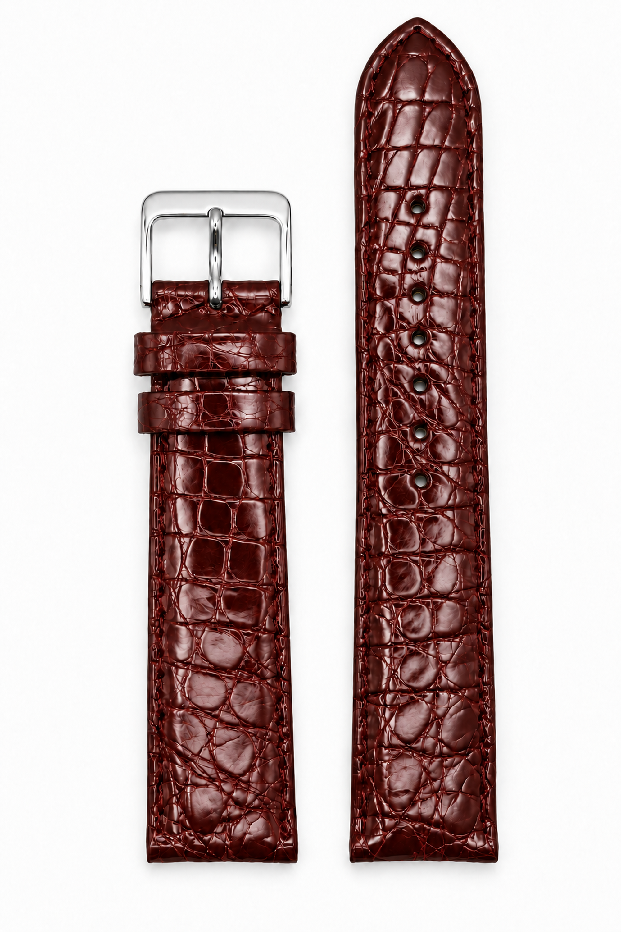 Horlogeband Bahamas bordeaux | voor Frederique Constant