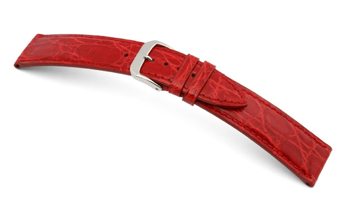 Horlogeband Bahamas rood | voor Jaeger Le Coultre 
