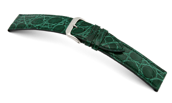 Horlogeband Bahamas groen | voor Patek Philippe