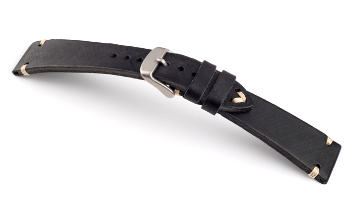 Horlogeband Vintage zwart | voor Tudor 