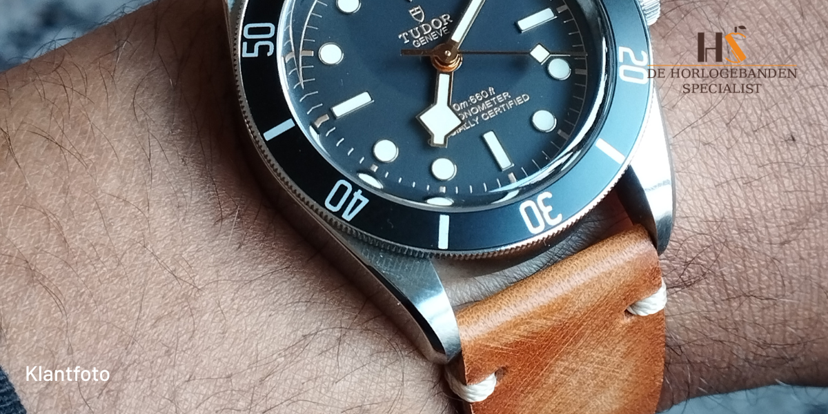 Horlogeband Vintage cognac | voor Sinn