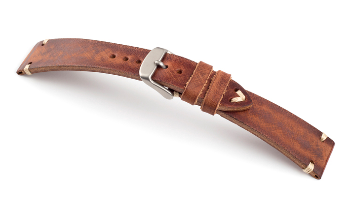 Horlogeband Vintage mahagoni | voor Meistersinger