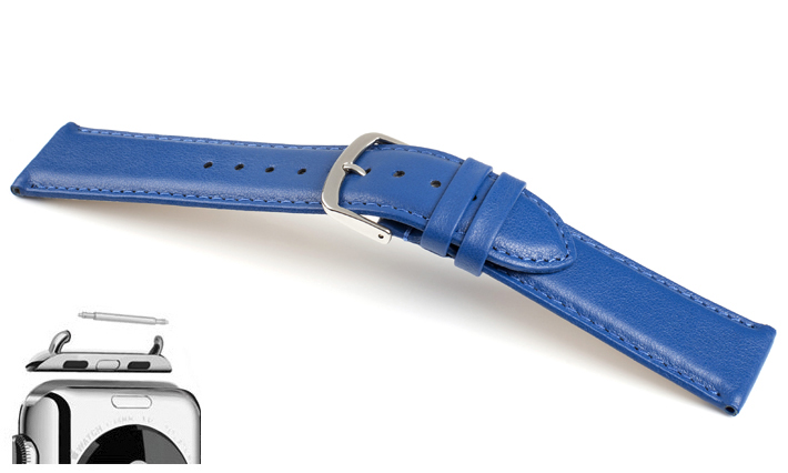 Horlogeband Chur koningsblauw | voor Apple watch 