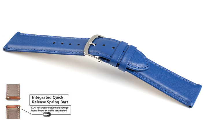 Horlogeband Chur koningsblauw | voor Garmin horloge bandjes 