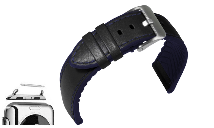 apple watch bandje leer