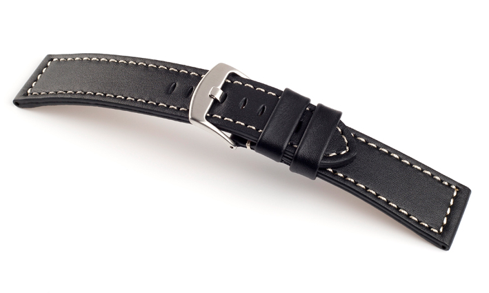 Horlogebandje Elba Zwart | voor Kyboe 