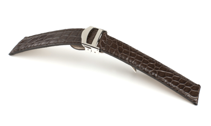Horlogebandje Deployante bruin | passend voor Cartier