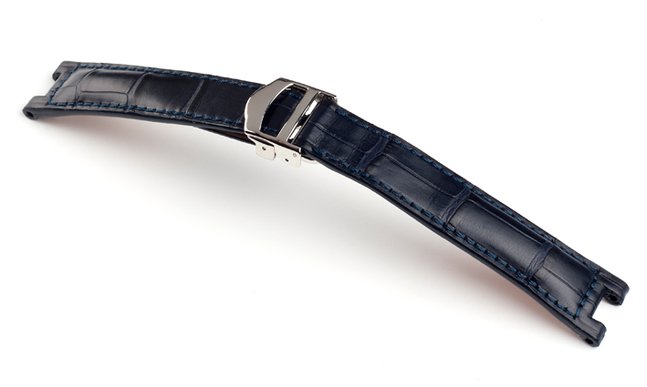 Horlogebandje Versailles donkerblauw | passend voor Cartier