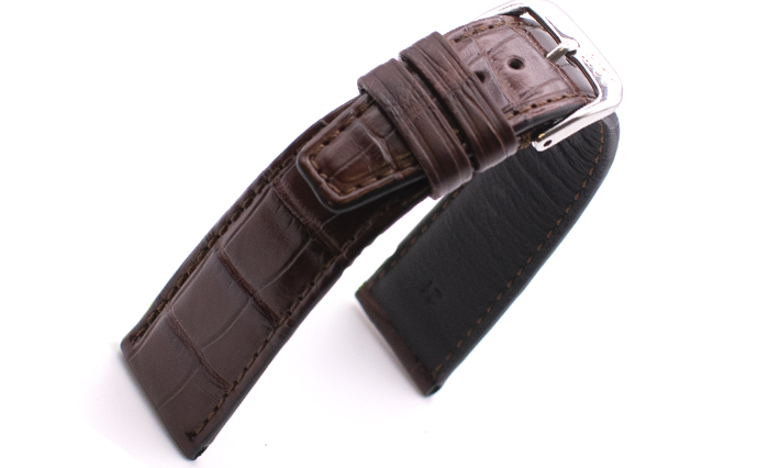 Horlogebandje Spitfire mahagoni | passend voor Franck Muller