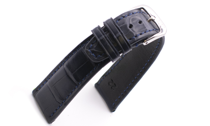 Horlogebandje Spitfire donkerblauw | passend voor Franck Muller