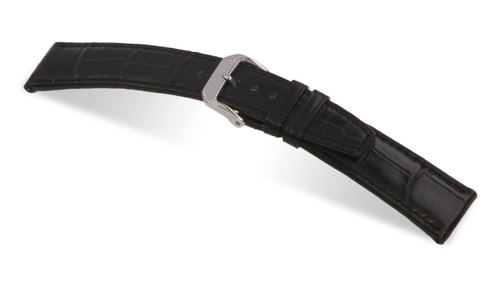 Horlogebandje Spitfire zwart | passend voor IWC 