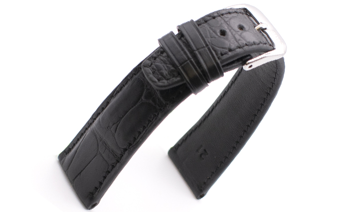 Horlogebandje Spitfire zwart | passend voor IWC