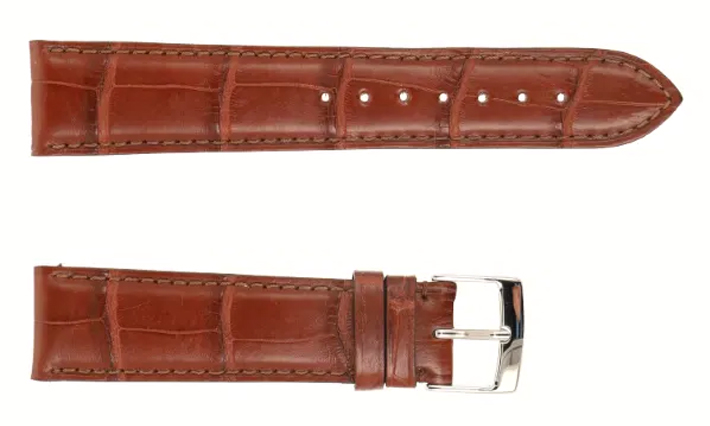 Horlogeband Alligator Classic havanna | voor Jaeger Le Coultre