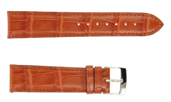 Horlogeband Alligator Classic cognac | voor Jaeger Le Coultre