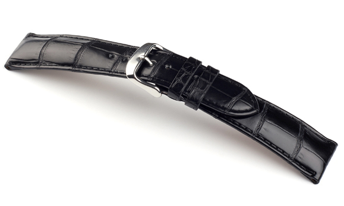 Horlogeband Louisiana zwart | voor Rolex 