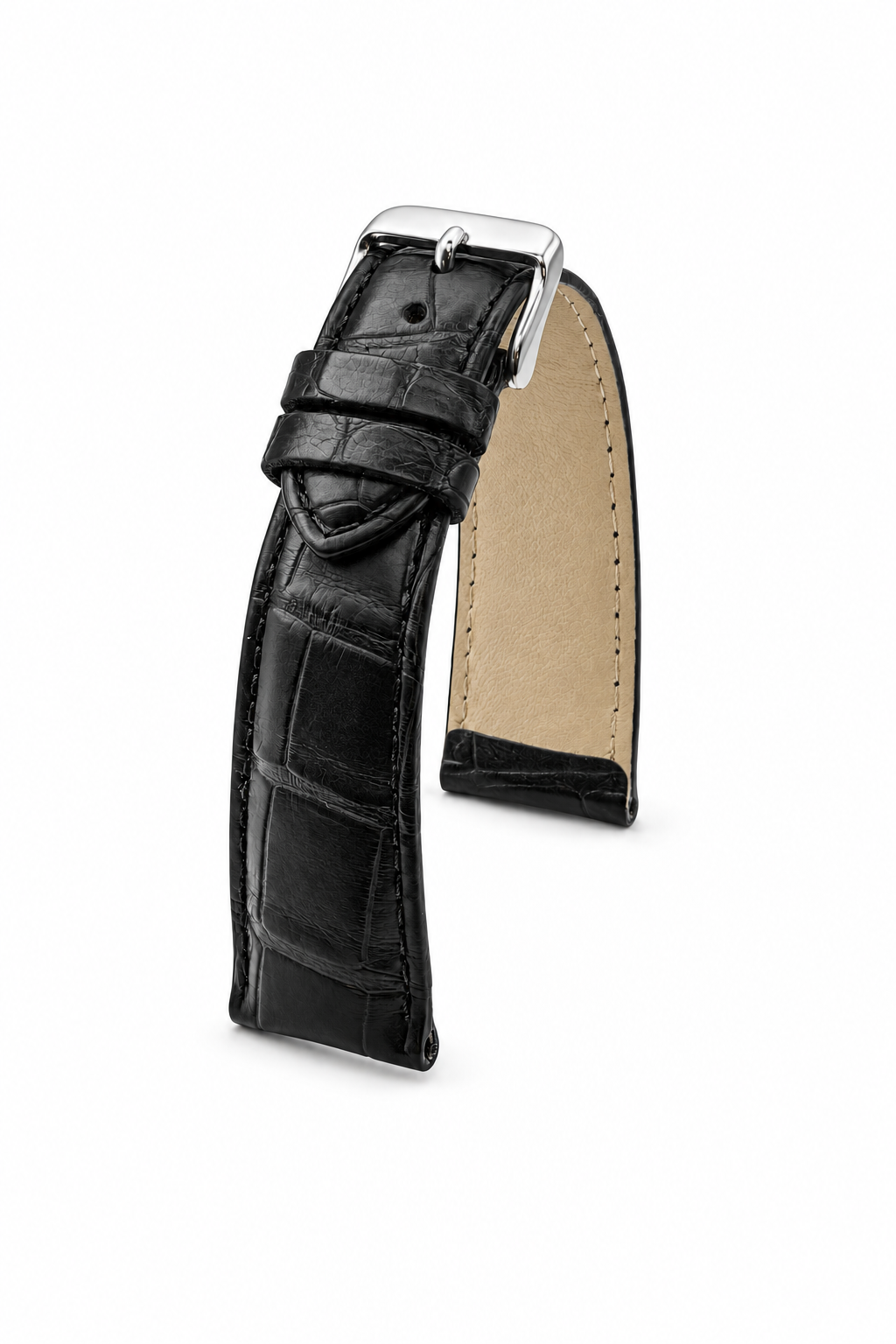 Horlogeband Louisiana zwart | voor Tissot