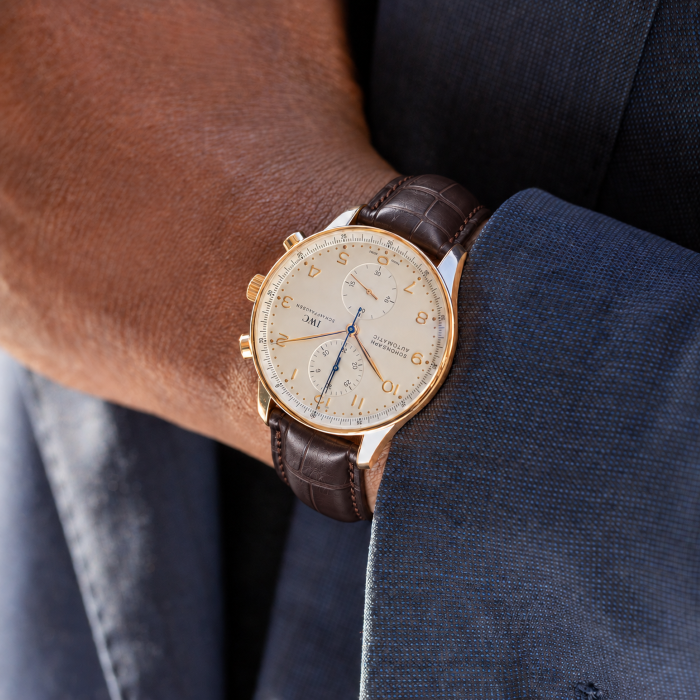 Horlogeband Louisiana donkerbruin | voor Cartier