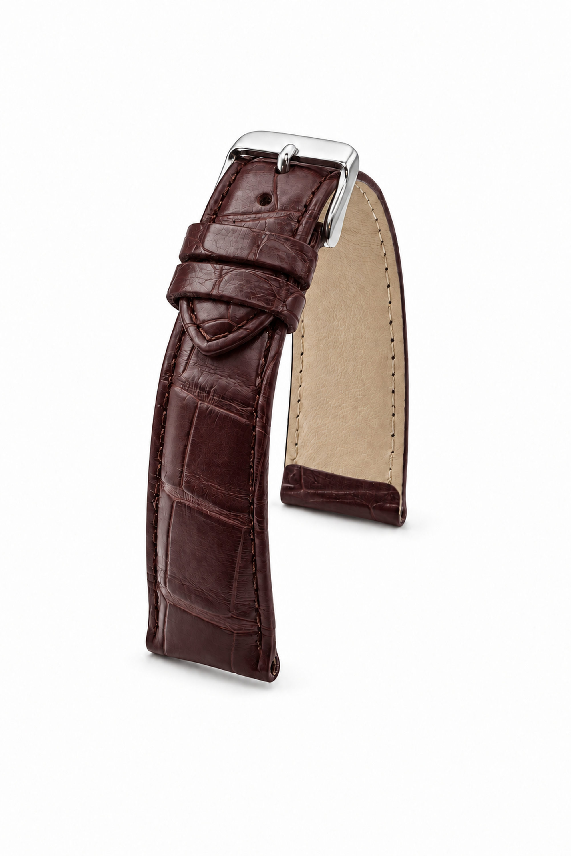 Horlogeband Louisiana mahagoni | voor Cartier