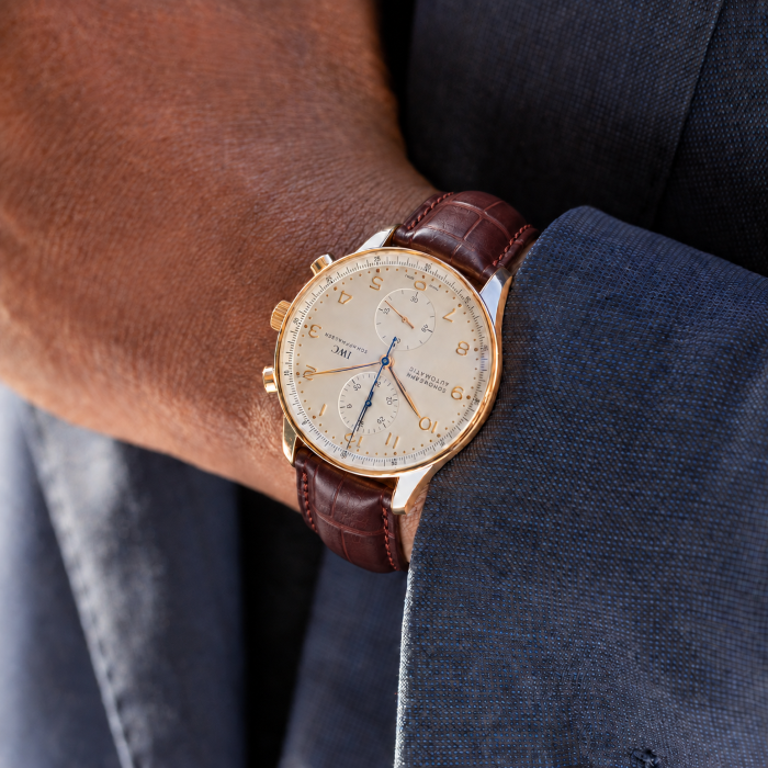 Horlogeband Louisiana mahagoni | voor Cartier