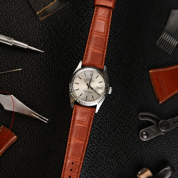 Horlogeband Louisiana cognac | voor A. Lange & Söhne