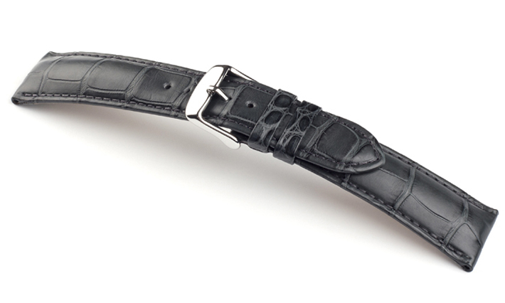 Horlogeband Louisiana grijs | voor Baume & Mercier
