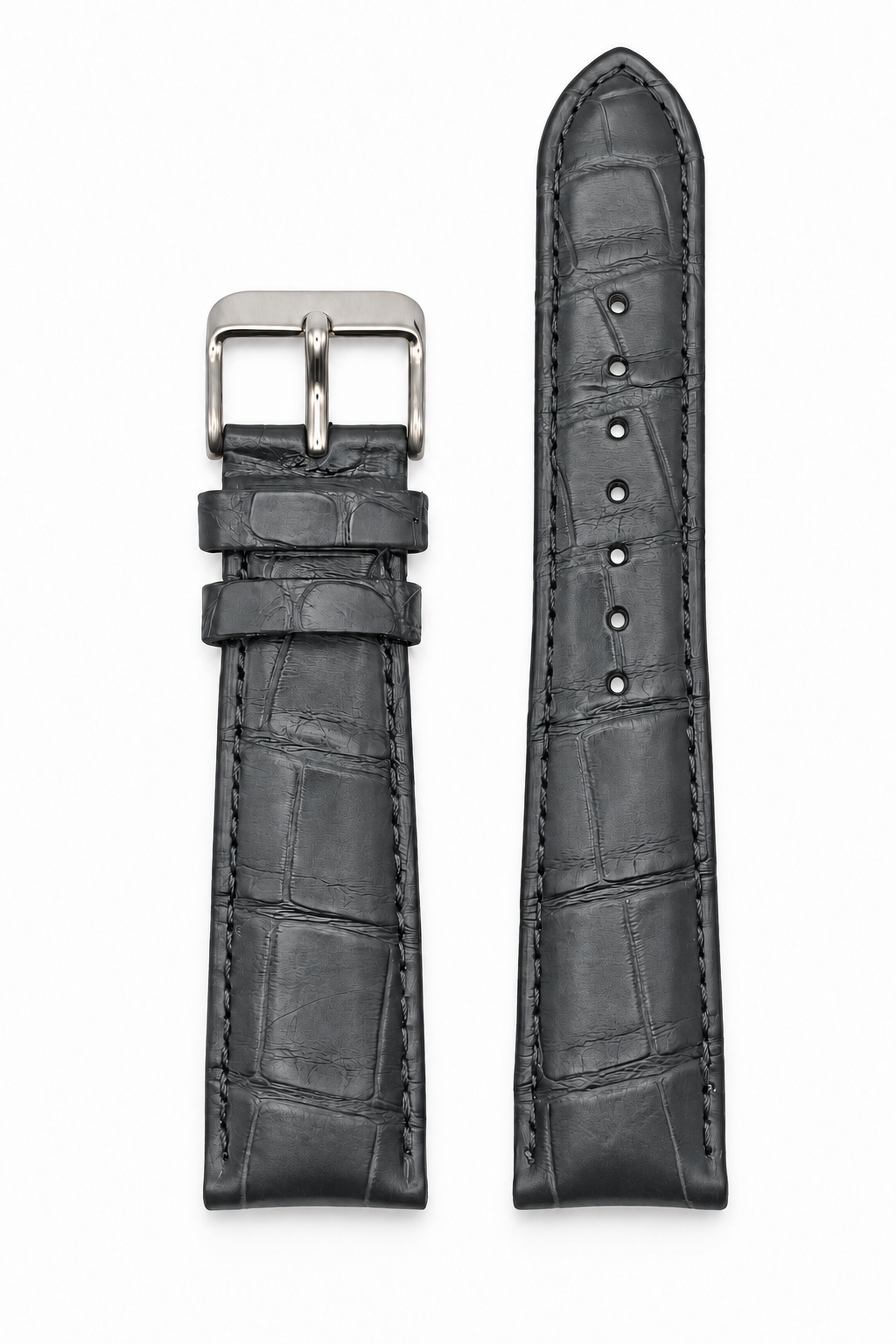 Horlogeband Louisiana grijs | voor Baume & Mercier
