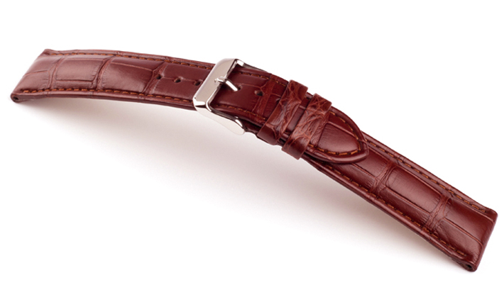 Horlogeband Louisiana bordeaux | voor Vacheron Constantin