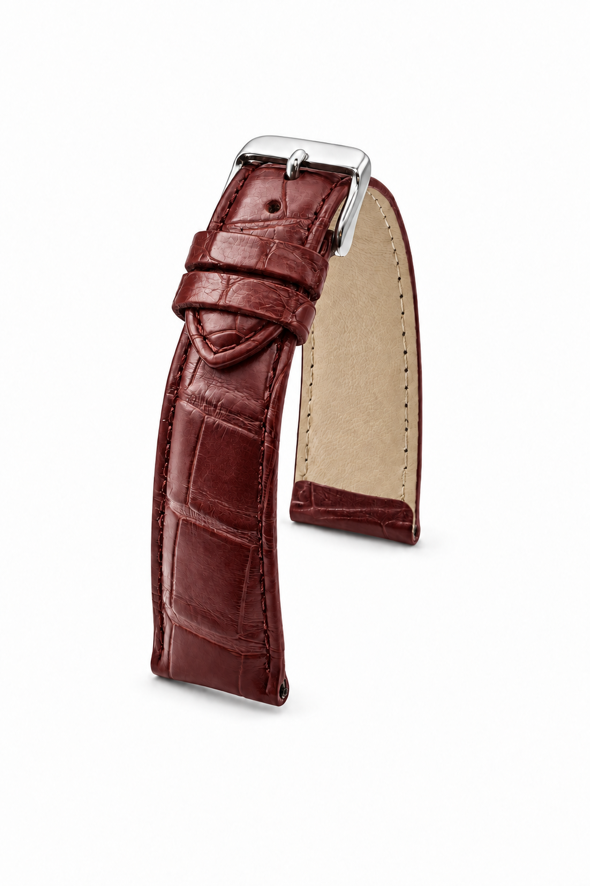 Horlogeband Louisiana bordeaux | voor Franck Muller