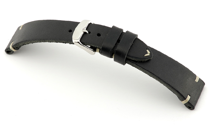 Horlogeband Tiber zwart | voor Rolex 